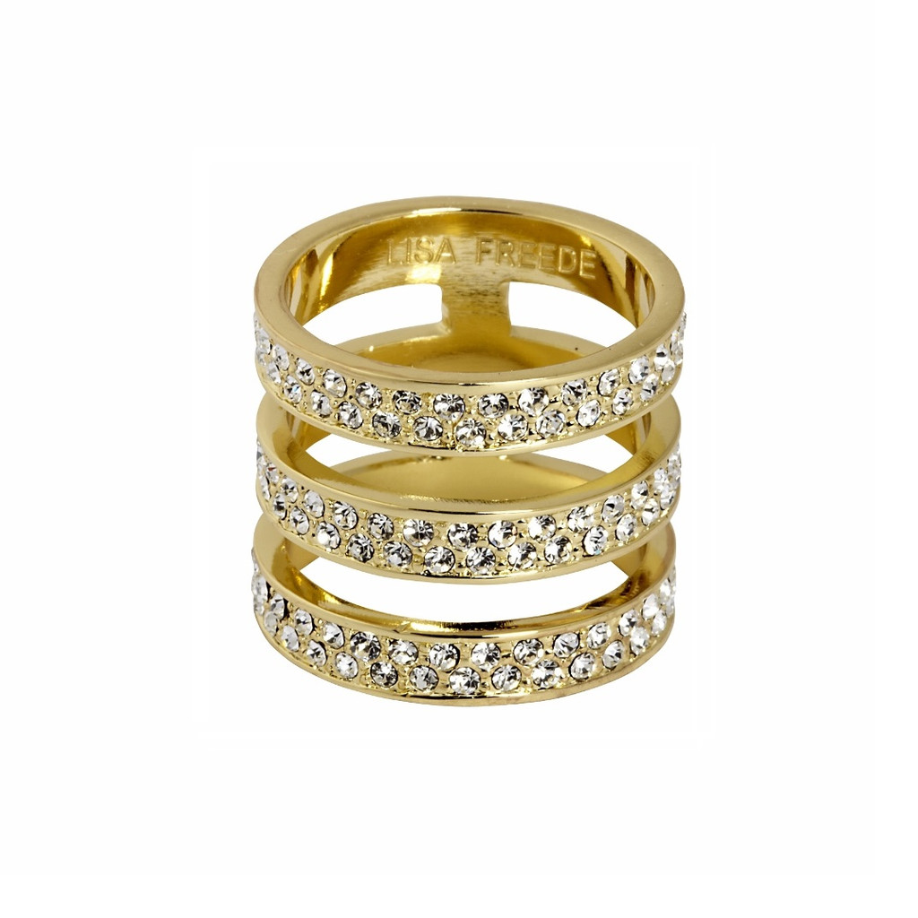 Crystal Brooklyn Ring LISA FREEDE JEWELRY