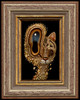 Cat 026 framed