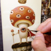 Original Artwork "ShroomKing 02" (Corey Helford Gallery) SOLD