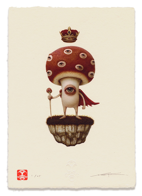 Limited Edition Print "ShroomKing 02"
