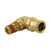 ALKON - 1/2" HOSE 1/4" NPT 90 DEG PUSH-TO-CONNECT: 05-BF12-2