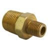 ALKON - 1/2" MALE TO 3/8" MALE REDUCING HEX: 05-BF12-21