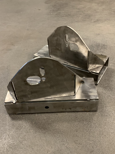 1963-1972 C10 inside frame bagged brackets c10 - C10-6372-IFVB