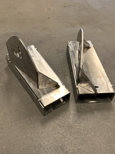 1963-1972 C10 inside frame bagged brackets c10 - C10-6372-IFVB