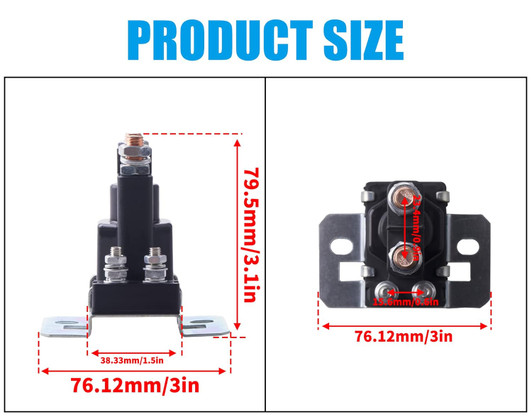 80-Amp Relay 12V Amp Relay Battery Isolator