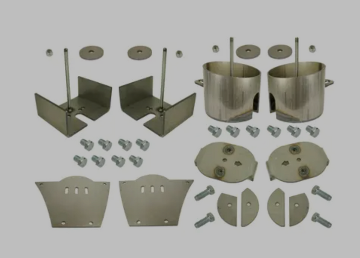 58-64 Impala Air Bag Bracket Kit - GM5864-FRBK