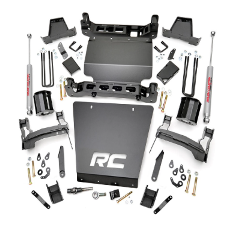 ROUGH COUNTRY - 2014-UP GM 1500 4WD 7" BRACKET KIT | LIFT KIT: 298.20