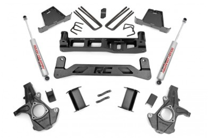 ROUGH COUNTRY - 2007-13 GM 1500 2WD 7.5" LIFT KIT: 26330