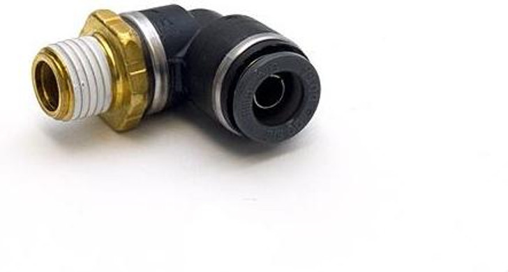 1/4" PTC - 1/8" NPT 90 Deg Swivel Elbow