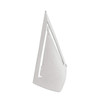 5" x 7.4" self-piercing shrink wrap vent shown from an angled front view