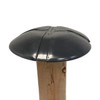 Dr. Shrink 9" Round Rhino Shrink Wrap Pole Support Cap (Fits 2x4, Heavy-Duty)