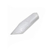 3.5" x 5" Shrink Wrap Scoop Vent – side angle showing curved vent channel