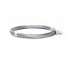 11" x 21 ft. Single Loop Galvanized Bale Ties – 125/Bundle (11 Gauge)