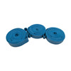 Encore 3/4" x 84" Pallet Stretch Bands rolled for compact storage and handling