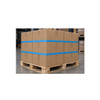 Encore 3/4" x 84" Pallet Stretch Bands securing stacked cartons on a wooden pallet
