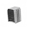 5/8" Serrated Magazine Strapping Seals – Phosphate Coated Steel, PET Compatible, Signode AMT-58, 1800/Box