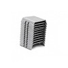 5/8" Serrated Magazine Strapping Seals – Phosphate Coated Steel, PET Compatible, Signode AMT-58, 1800/Box