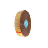 Clear cold temperature carton sealing tape roll, 2 inch x 3,000 feet, 2.2 mil, reverse angle view