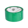2 inch x 110 yard 48mm x 100m 2.0 mil green acrylic carton sealing tape roll on a white background