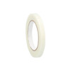 Angled view of General Purpose Filament Strapping Tape, 3/8" x 60 yd, with fiberglass reinforcement