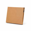 Angled view of portable steel strapping dispenser box