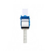 2" handheld carton tape dispenser – front view showing application roller and handle