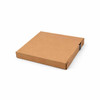 Angled view of portable steel strapping carton pack on white background