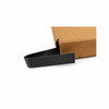 Portable steel strapping dispensing from cardboard carton pack