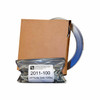 Portable steel strapping carton pack with coil and bag of 100 pusher seals