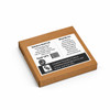 Stainless steel strapping self-dispensing cardboard box containing 100 feet of 3/4 inch Type 304 steel banding