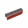 Strip of collated magazine steel strapping seals for securing steel strapping