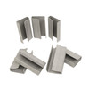 5/8" x 1-1/4" Semi-Open Strapping Seals – Galvanized Steel, PP/PET Compatible, 1000/Box