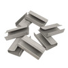 5/8" x 1-1/4" Semi-Open Strapping Seals – Galvanized Steel, PP/PET Compatible, 1000/Box