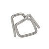1/2" Light-Duty Notched Wire Strapping Buckles for PP, PET & Woven Cord Strapping (1000/Box)