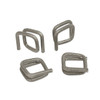 1/2" Square Heavy-Duty Wire Strapping Buckles for PP, PET & Woven Cord Strapping (1000/Box)