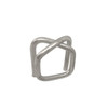 3/4" Galvanized Heavy-Duty Wire Buckles for Composite Cord Strapping (1000/Box)