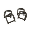 1-1/4" to 1-1/2" Heavy-Duty Phosphate-Coated Wire Buckles for Composite & Woven Cord Strapping (250/Box)
