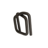 1" Heavy-Duty Phosphate-Coated Wire Buckles for Composite & Woven Cord Strapping (50/Bag)