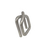 1-1/4" to 1-1/2" Galvanized Heavy-Duty Wire Buckles for Composite Cord Strapping (250/Box)
