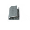 1/2" x 1-1/4" Serrated Steel Strapping Seals – Galvanized, PET Compatible, 1000/Box