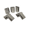 5/8" x 1-1/4" Serrated Strapping Seals – Galvanized Steel, PET Compatible, 1000/Box