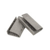 5/8" x 1-1/4" Serrated Semi-Open Strapping Seals – Galvanized Steel, PP/PET Compatible, 1000/Box