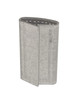 5/8" x 1.125" Serrated Steel Strapping Seals – Pusher Type, Galvanized, PP/PET Compatible, 1000/Box