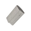 5/8" x 1.125" Serrated Steel Strapping Seals – Pusher Type, Galvanized, PP/PET Compatible, 1000/Box