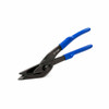 Encore EP-2400 manual steel banding cutter displayed at an angle with blue ergonomic handles, black metal construction, and open cutting jaws