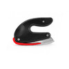Encore EP-260 Safety Slide Cutter with black handle, red blade guard, and metal cutting guide
