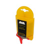 Angled view of Encore EP-280 Utility Knife Blade Dispenser dispensing a replacement utility knife blade