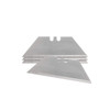 Replacement utility knife blades for Encore EP-280 Utility Knife Blade Dispenser shown individually and stacked