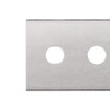 Close-up of Encore EP-260B replacement blade showing mounting holes and cutting edge