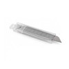 Angled view of Encore E110B 9mm Snap-Off Utility Knife Blade dispenser with blade extended